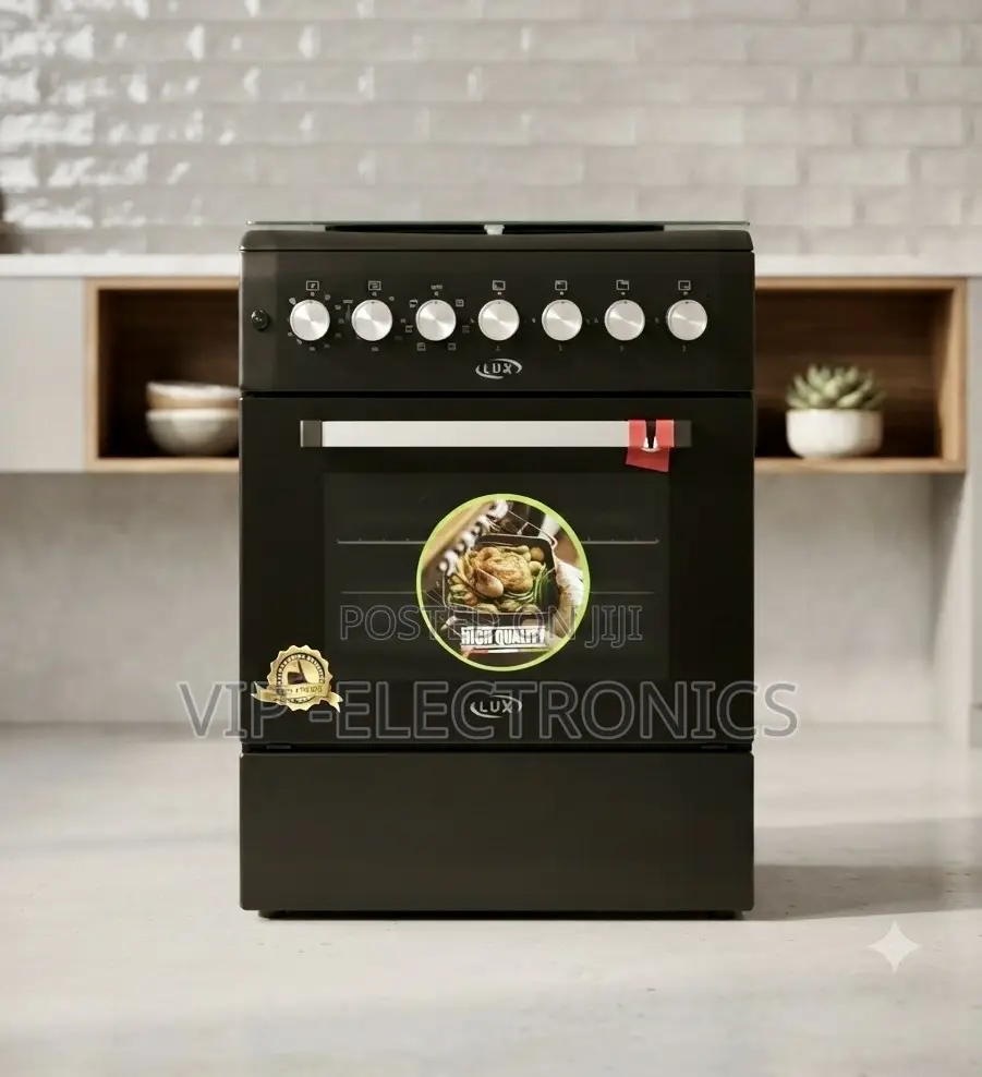 Lux Oven 60x60cm Freestanding Pp Cooker With Electric Oven