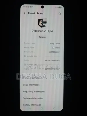 Samsung Galaxy Z Flip4 512 GB Black