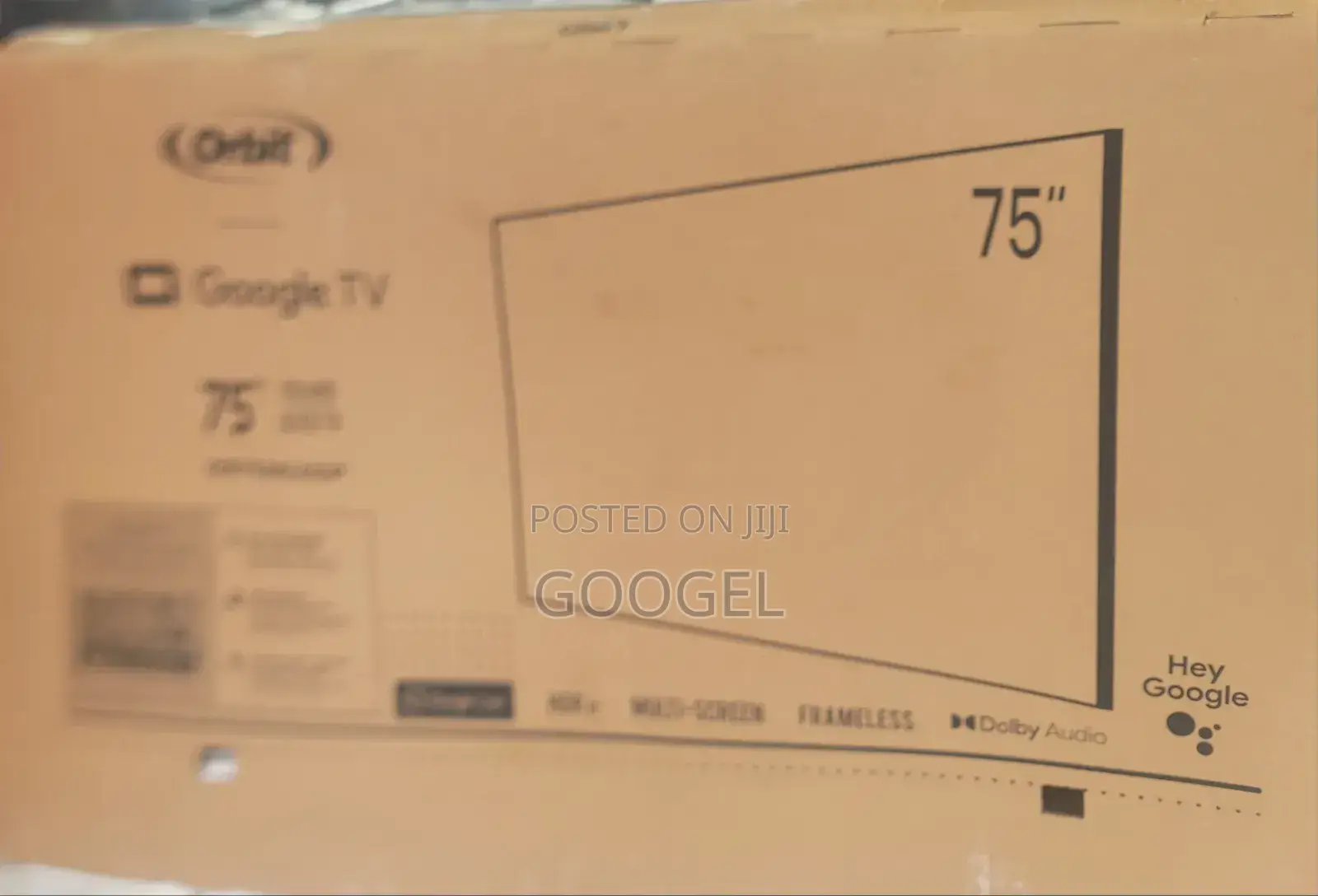 Orbit 75"Google Ultra Hd Qled Tv