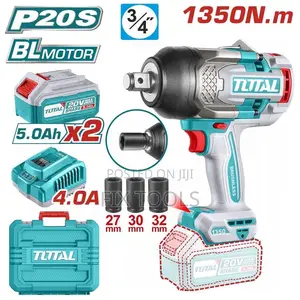 Total 20v Lithium-Ion Impact Wrench,