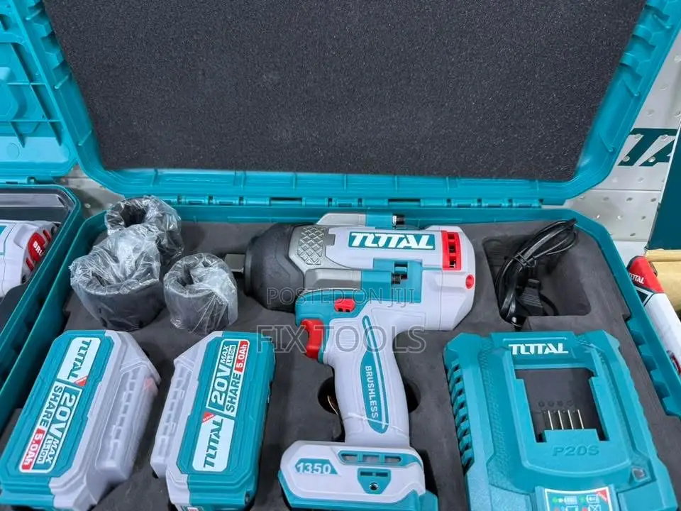 Total 20v Lithium-Ion Impact Wrench,