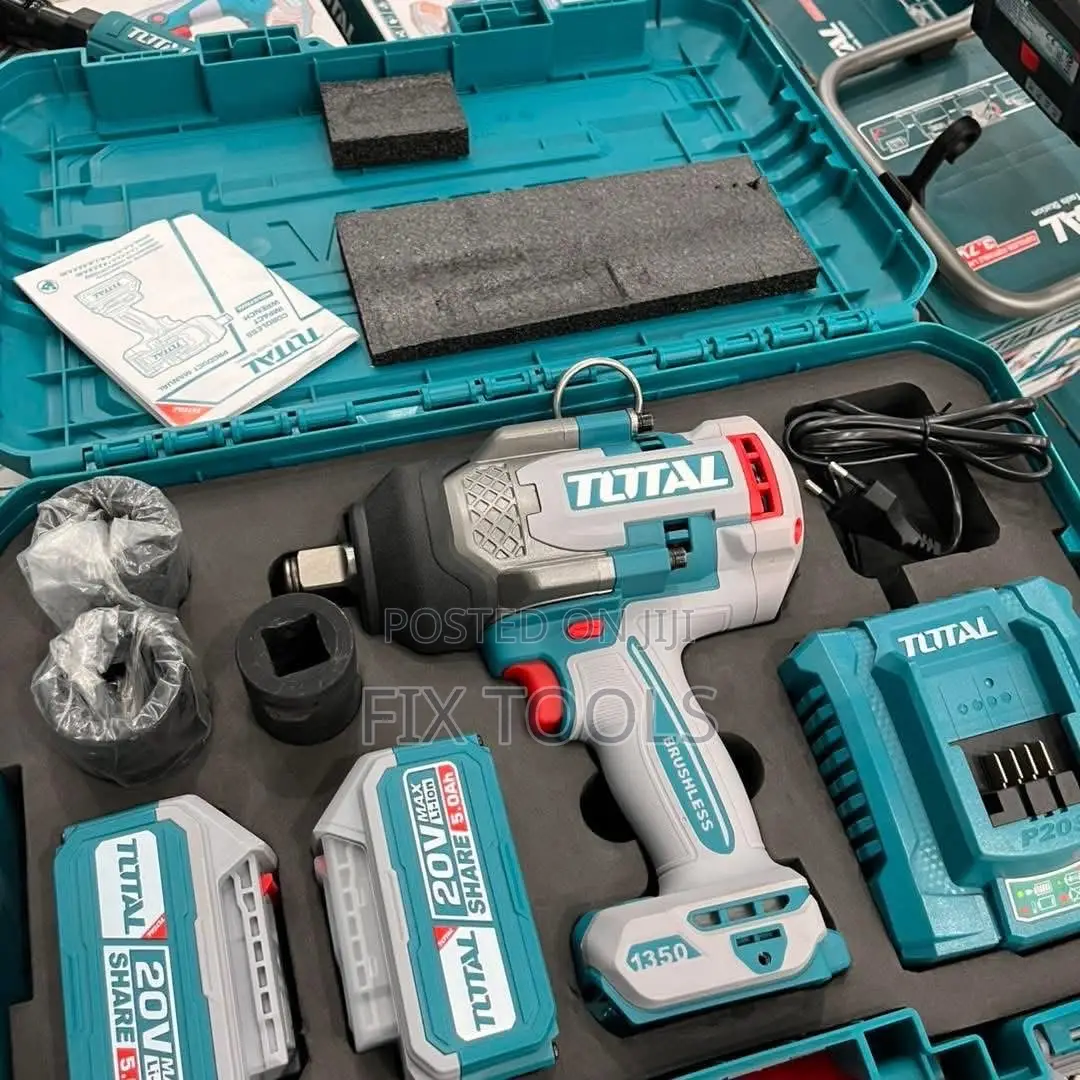 Total 20v Lithium-Ion Impact Wrench,