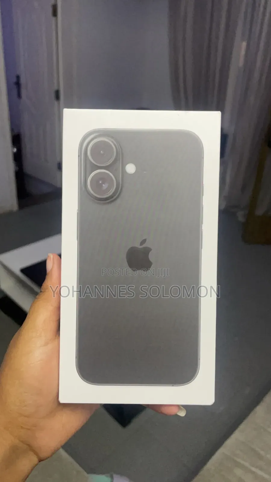 New Apple iPhone 16 128 GB Black