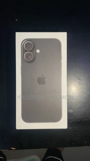 New Apple iPhone 16 128 GB Black