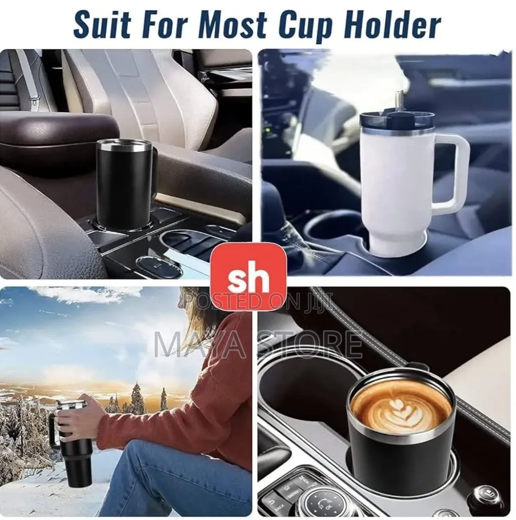 Double Layer Stainless Steel Isolated With Straw