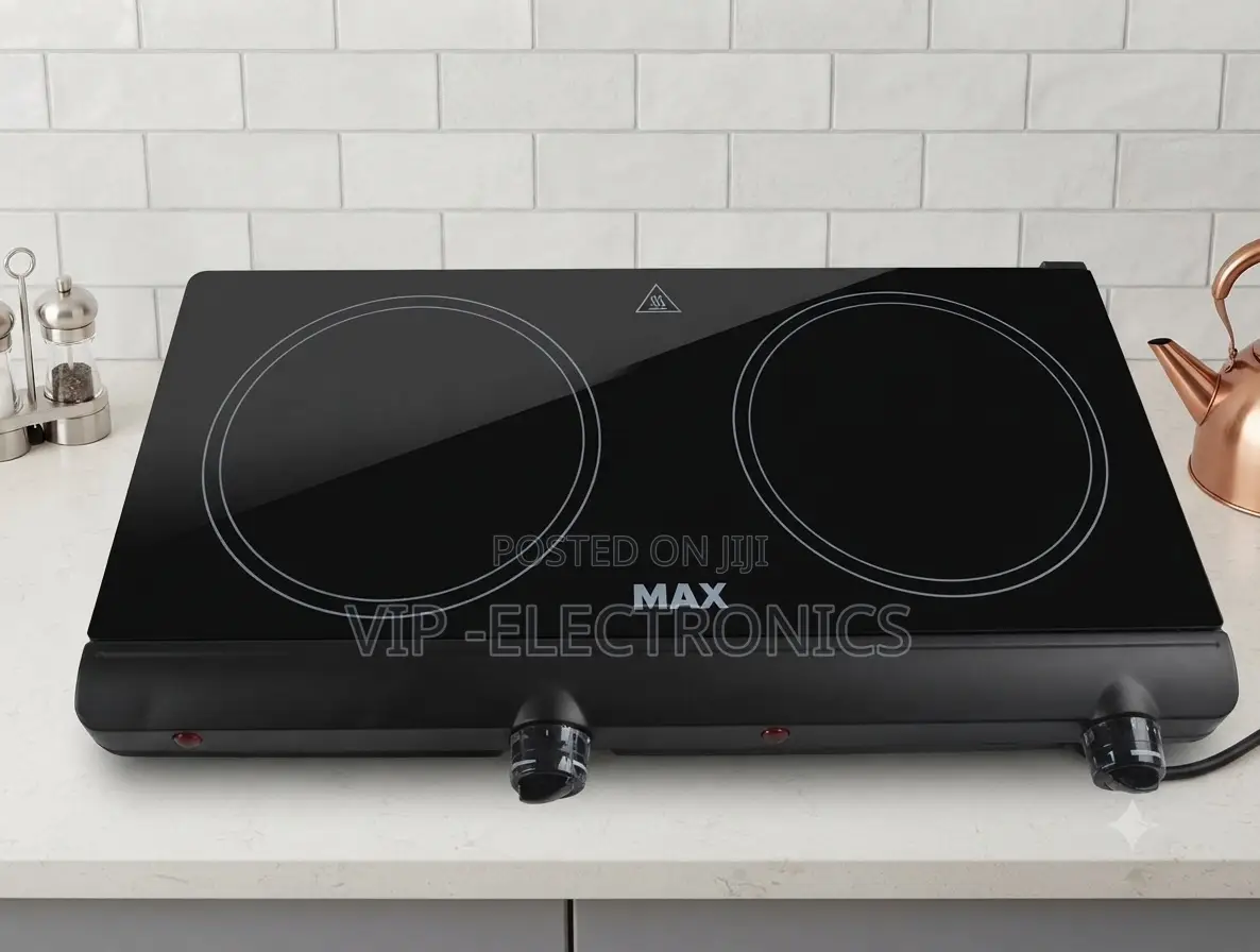 Max Ceramic Stove Double 2burner Infrared Cooktop