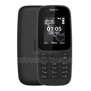 New Nokia 105 Black