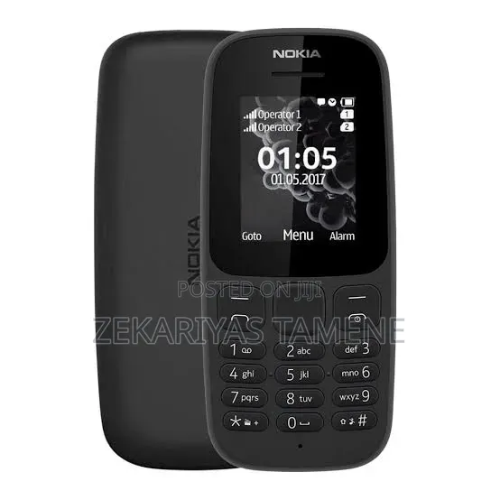 New Nokia 105 Black