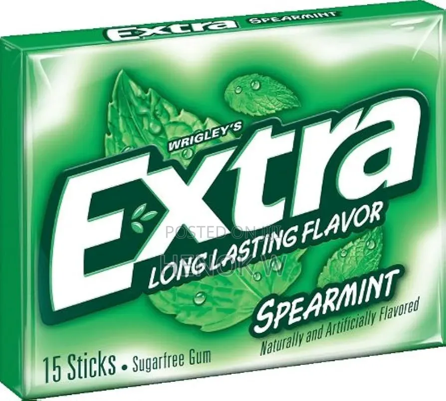 ኦሪጅናል Extra Spearmint ማስቲካ (Original Extra Spearmint Gum)