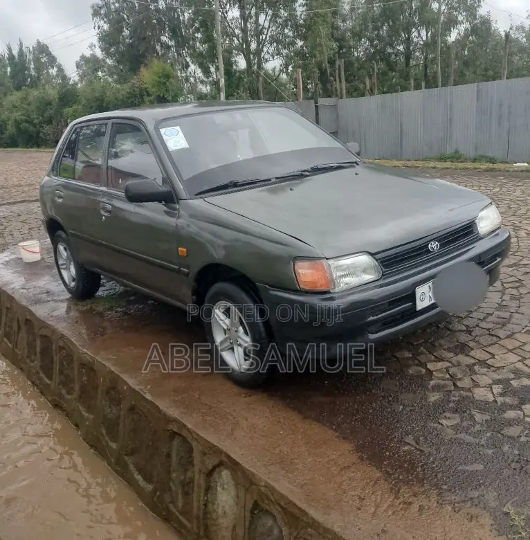 Toyota Starlet 1990 Gray
