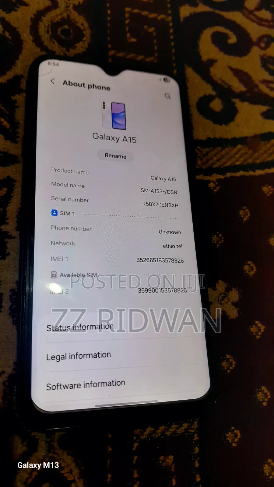 Samsung Galaxy A15 128 GB Blue