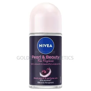 Nivea Pearl Beauty Black Pearl Roll-on Deodorant 50ml 72h Protection