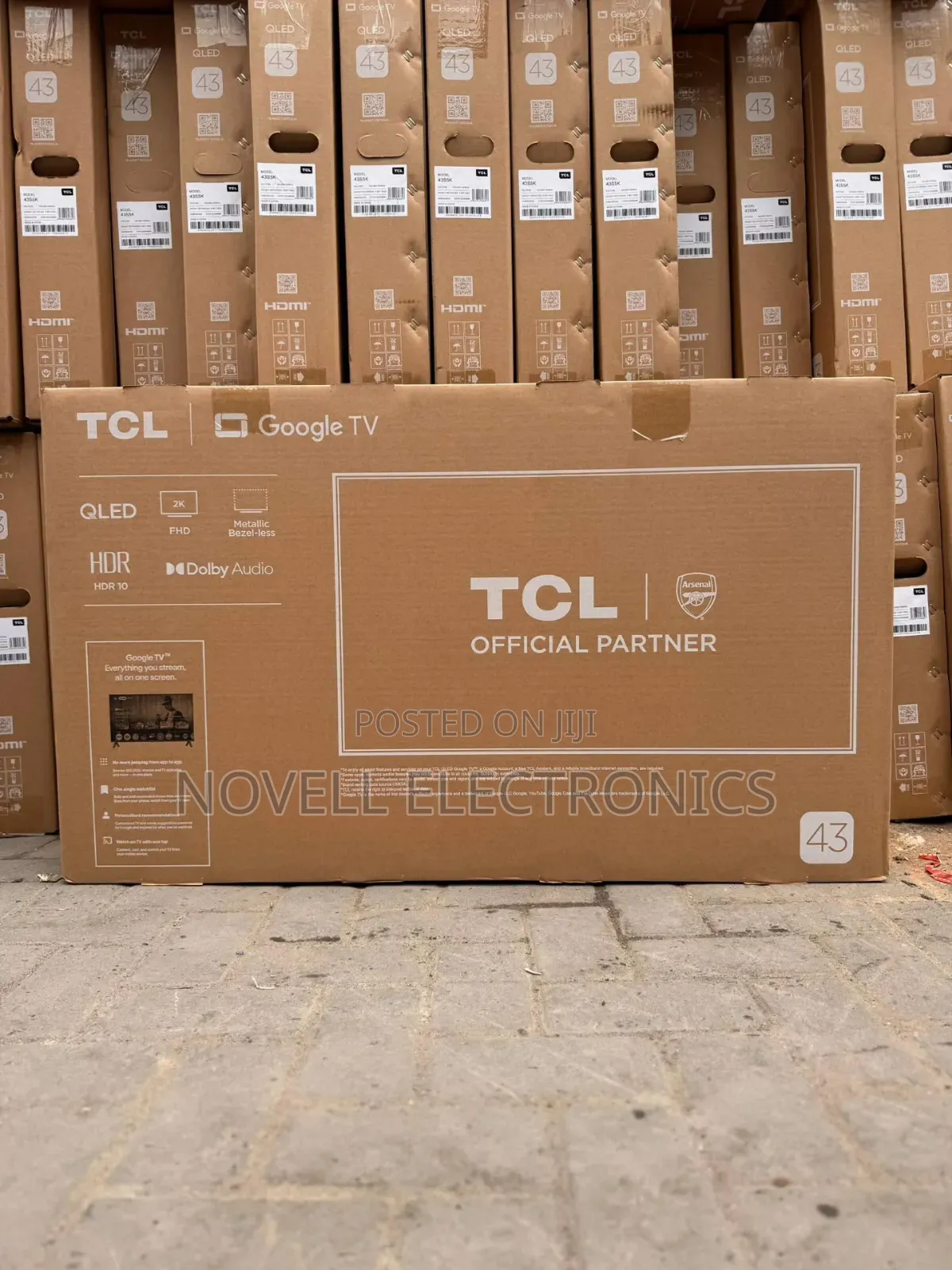 TCL 43 inches Qled Smart Tv (2026 Model)