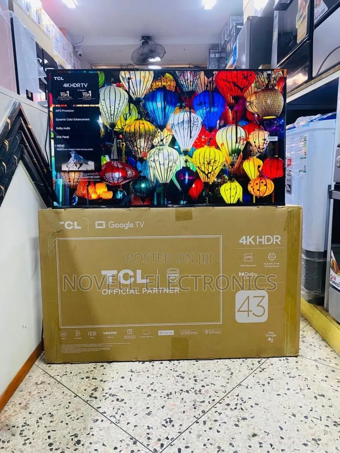 TCL 43 inches Qled Smart Tv (2026 Model)