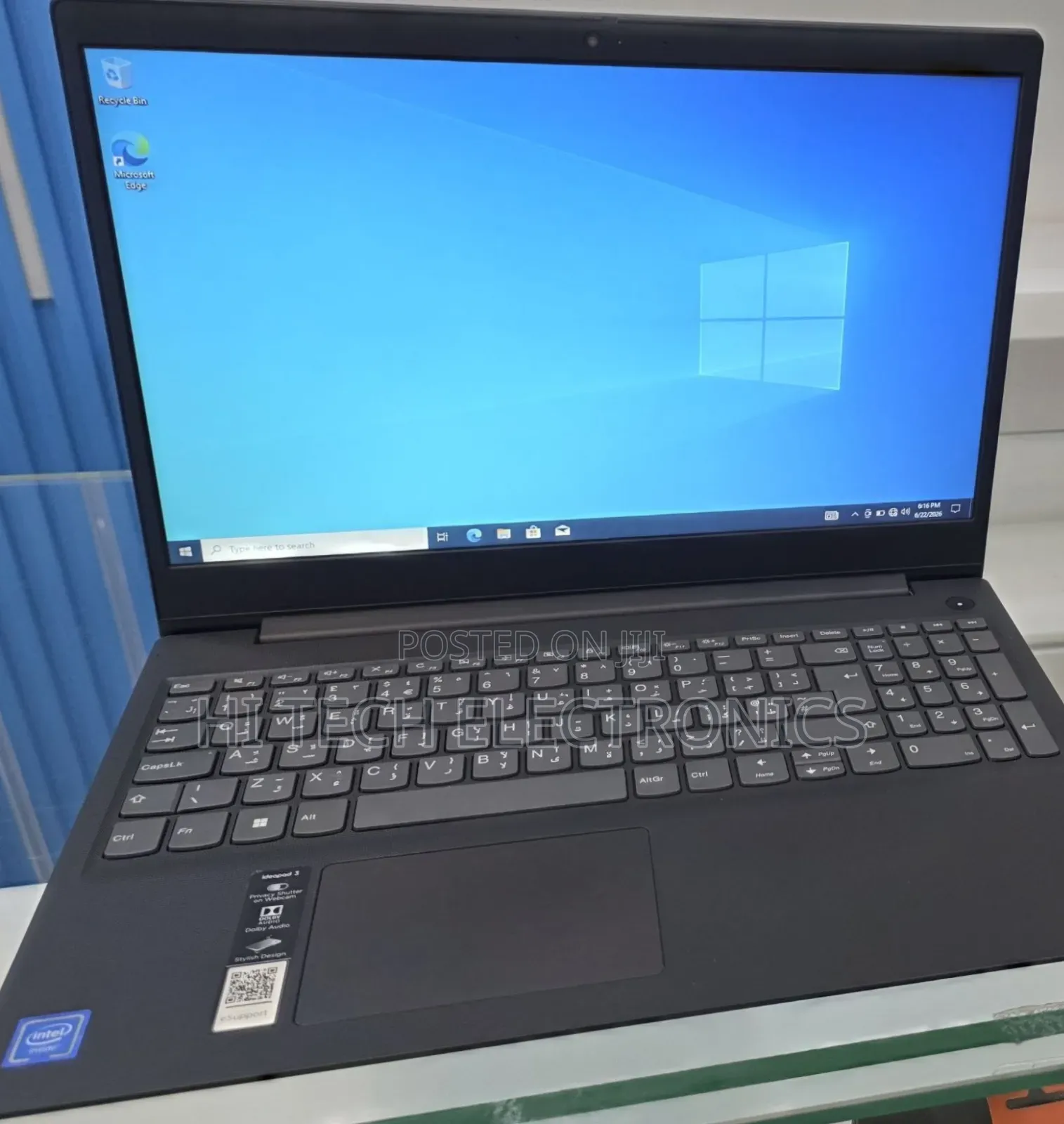 New Laptop Lenovo Ideapad 3 4GB Intel Pentium SSD 1T