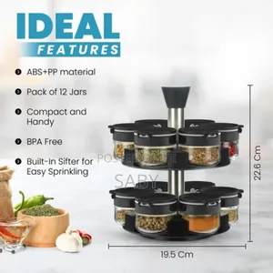 2tier Rotating Spice Rack