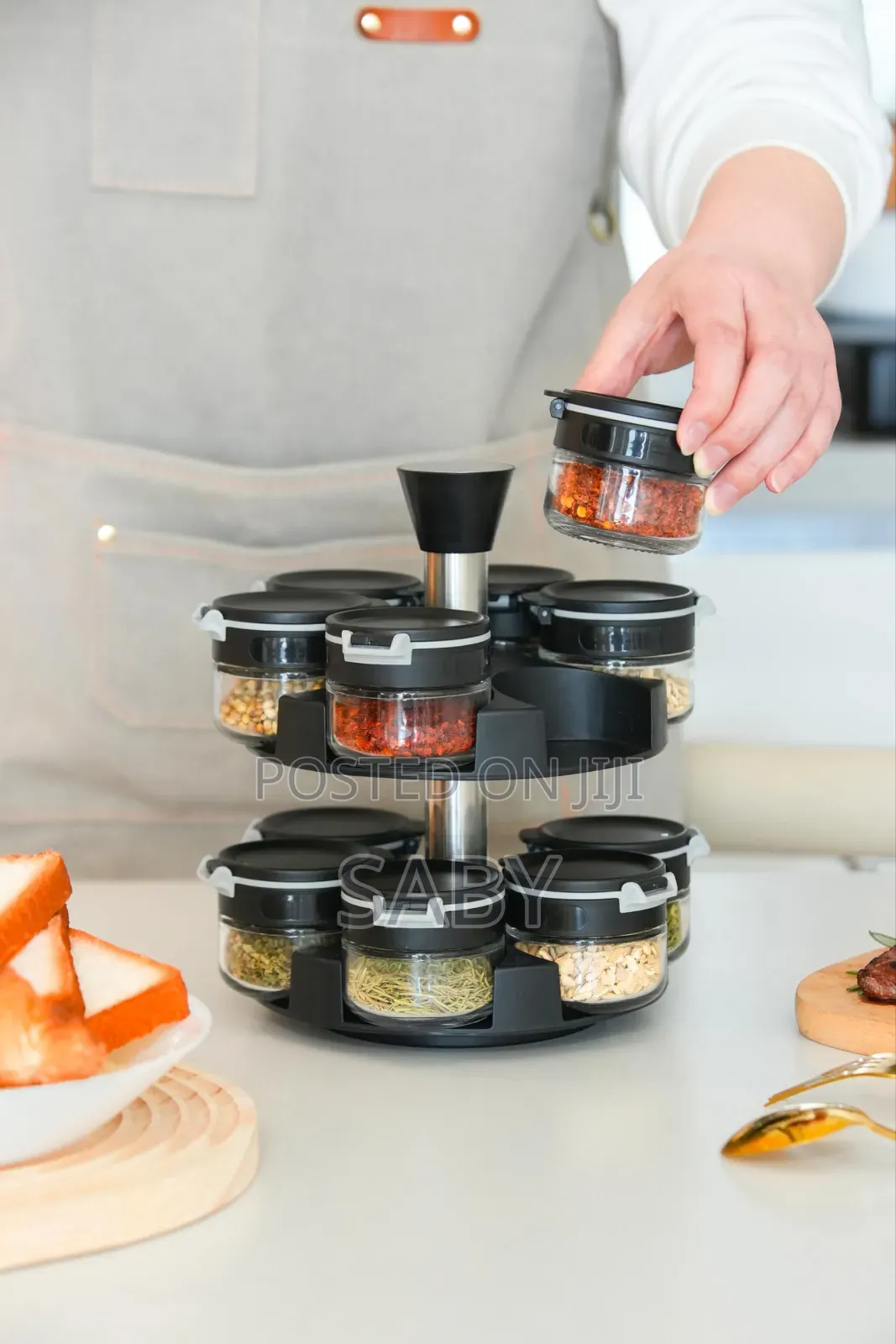 2tier Rotating Spice Rack