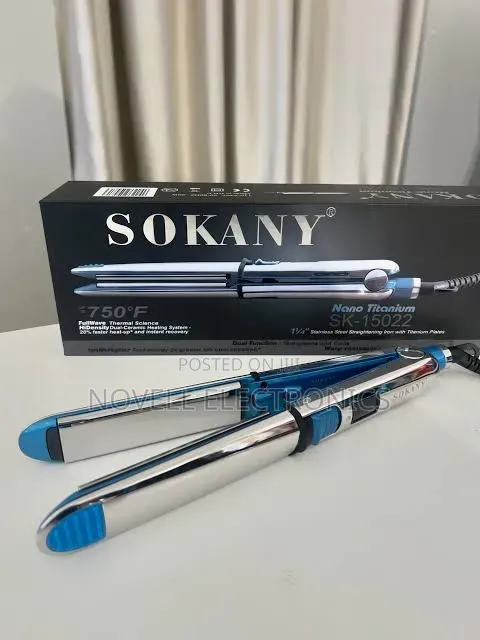 Sokany Nano Titanium Hair Straightener (Sk-15022)