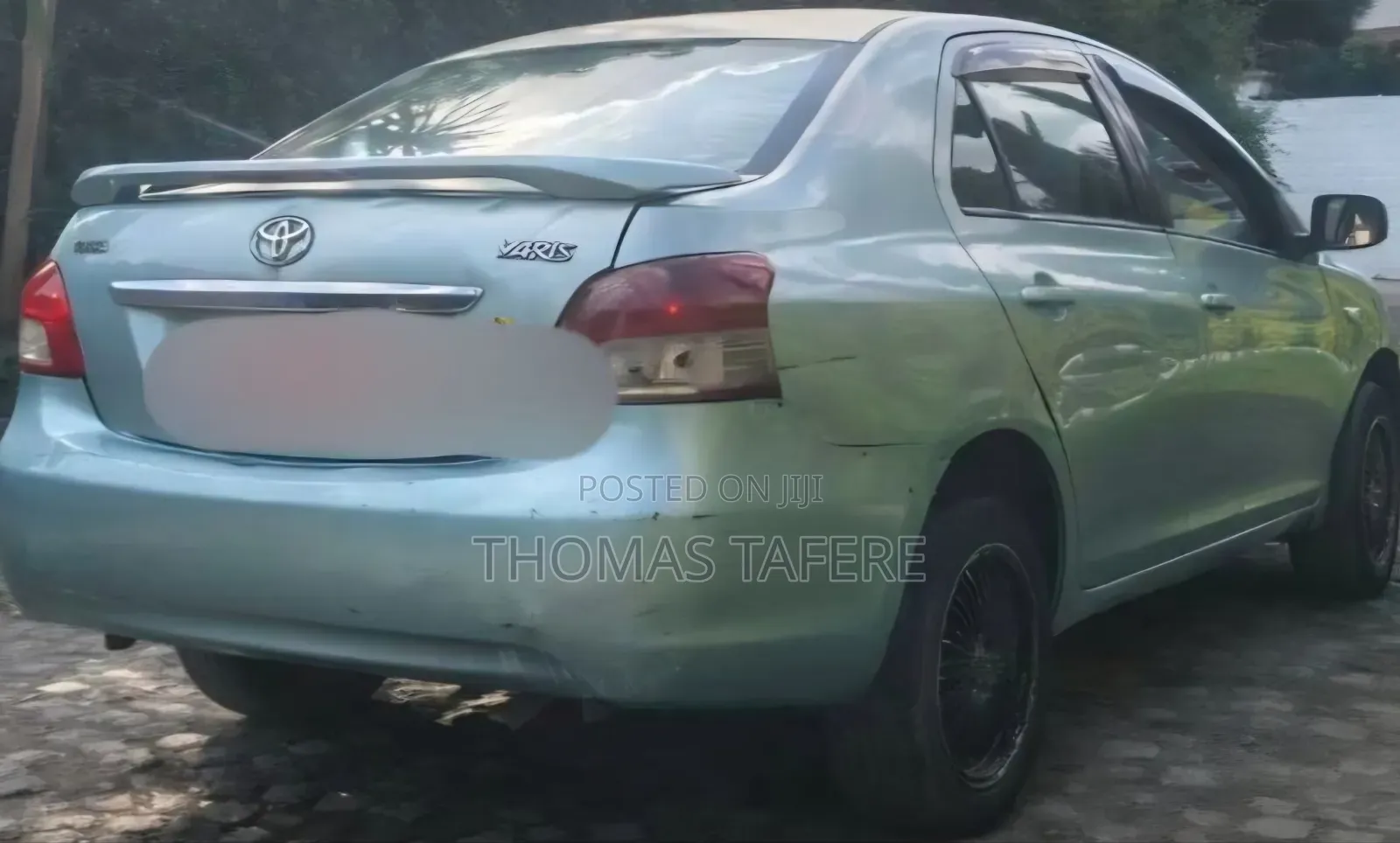 Toyota Yaris 2008 Green