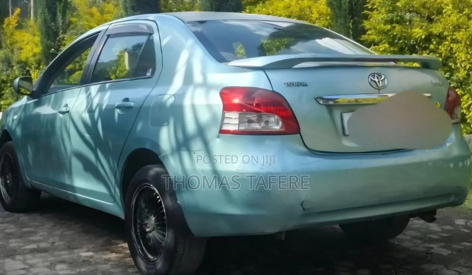 Toyota Yaris 2008 Green