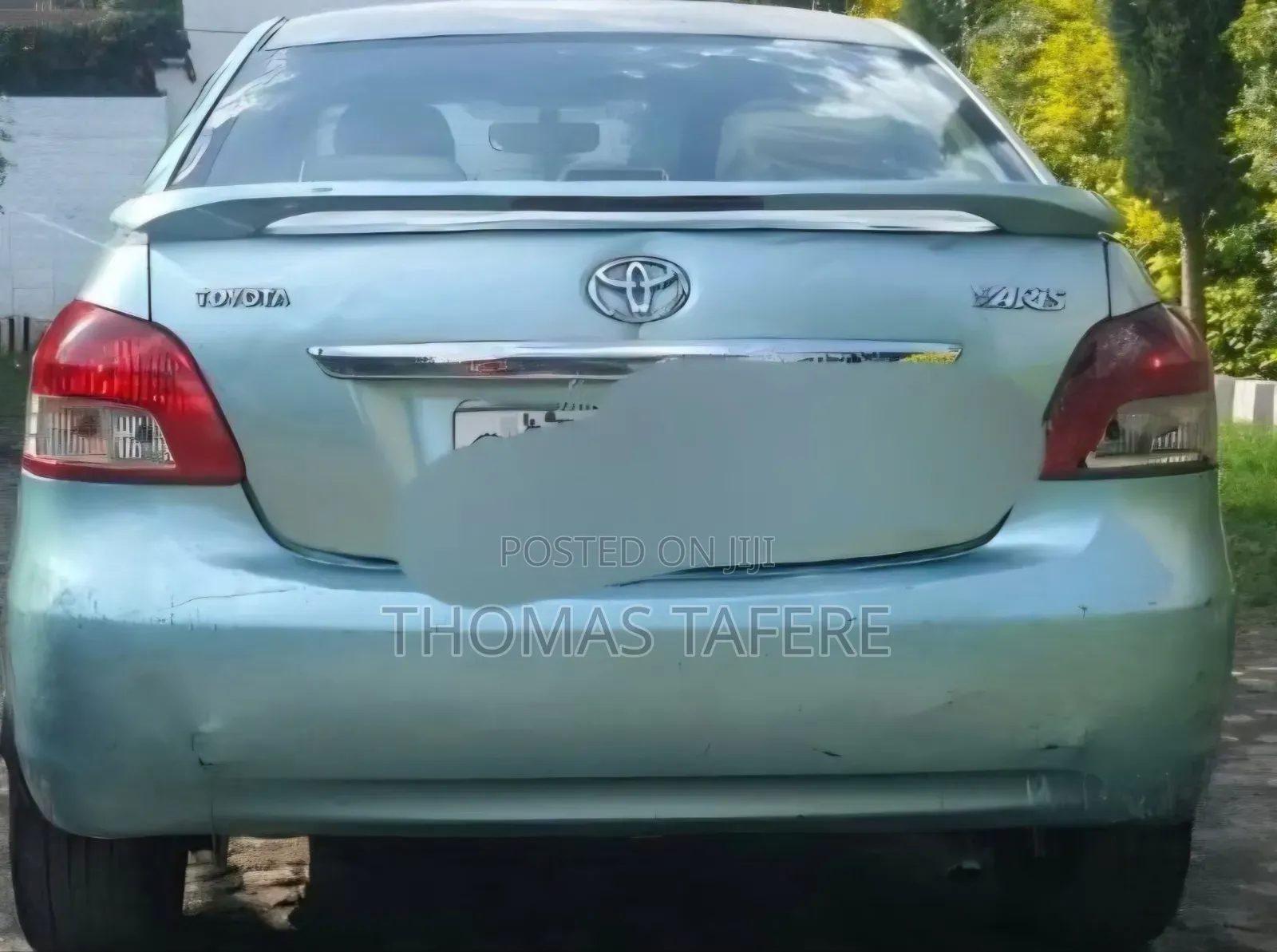 Toyota Yaris 2008 Green