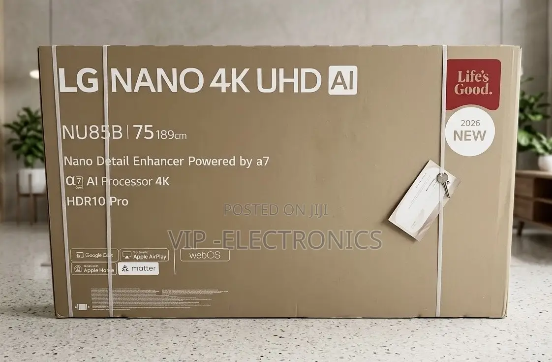 Lg 75 Inch Tv Nano Uhd Ai Smart Tv (75nu85b) – Α7 Ai Webos Hdr10
