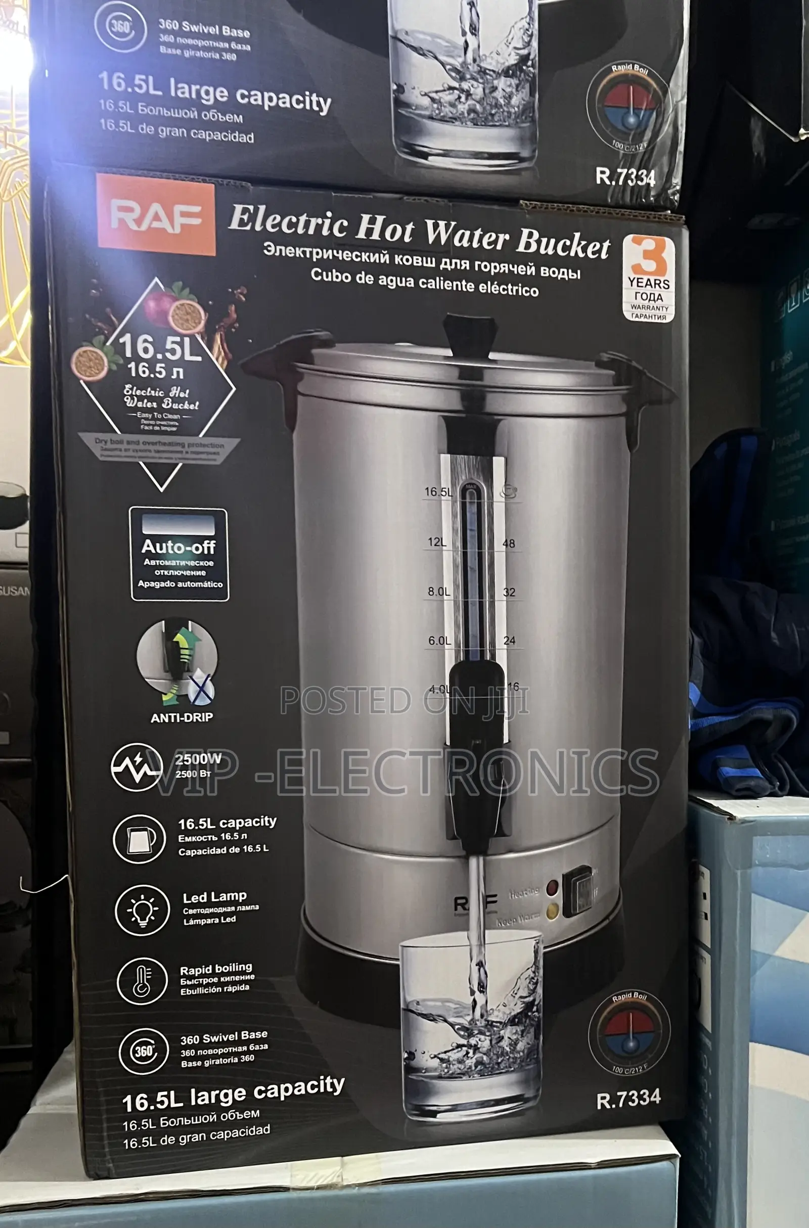 Product Overview: Raf Electric Hot Water Bucket