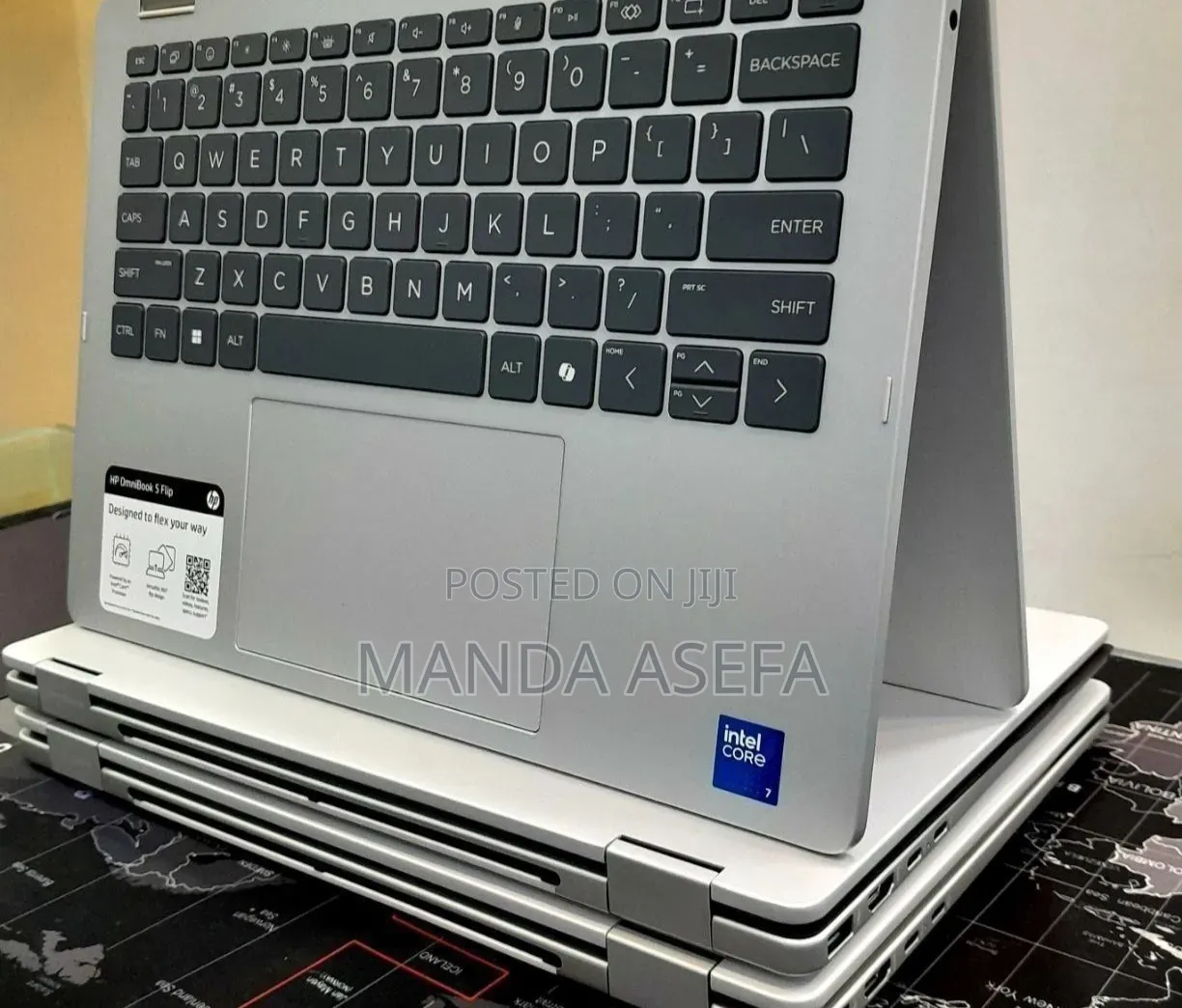 New Laptop HP OmniBook 5 Flip 14-fp0023dx 16GB Intel Core 7 SSD 512GB