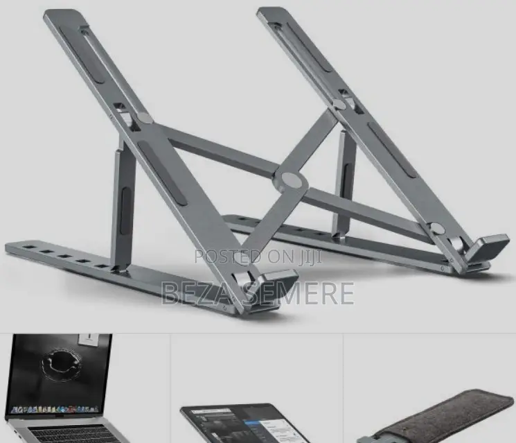 Adjustable Notebook Holder - ላፕቶፕ እንዳይሞቅ የሚከላከል ስታንድ