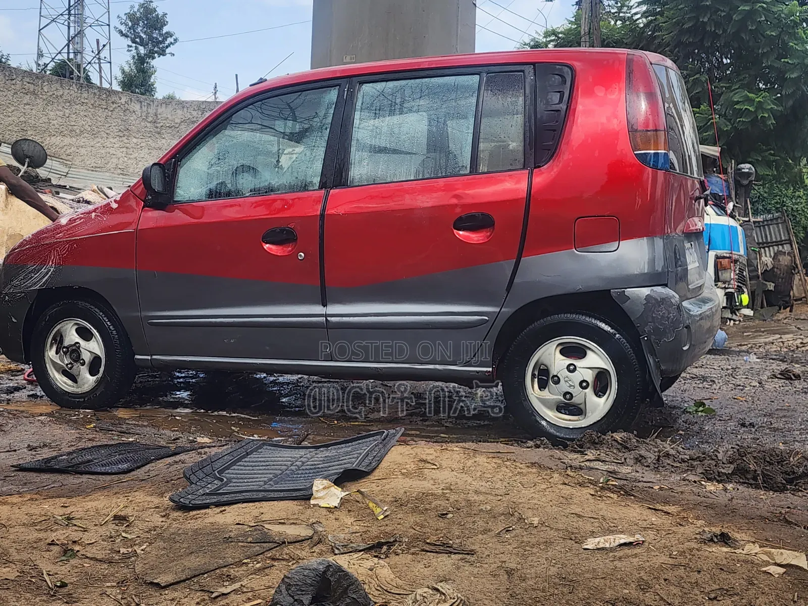 Hyundai Atos 1998 Red