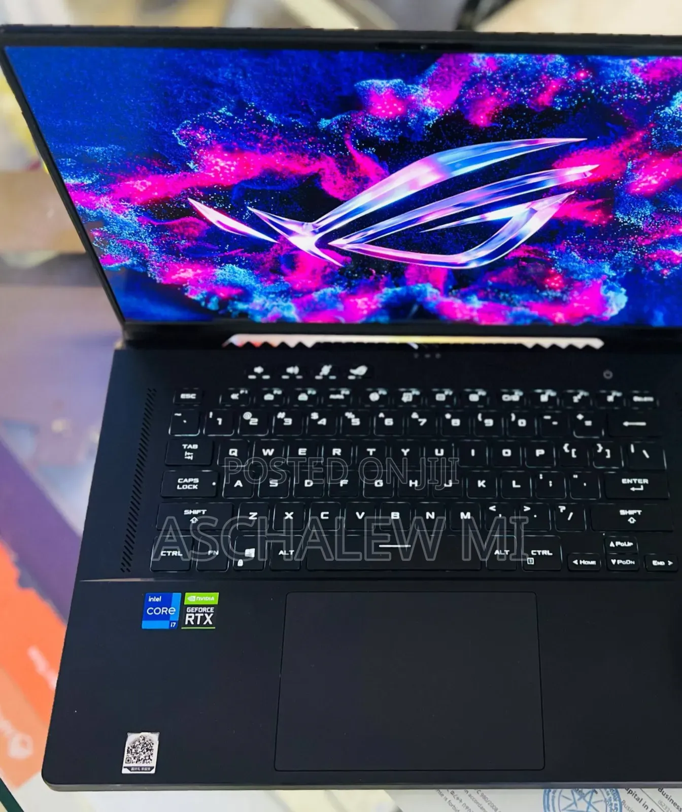 New Laptop Asus ROG Zephyrus M16 16GB Intel Core i7 SSD 512GB