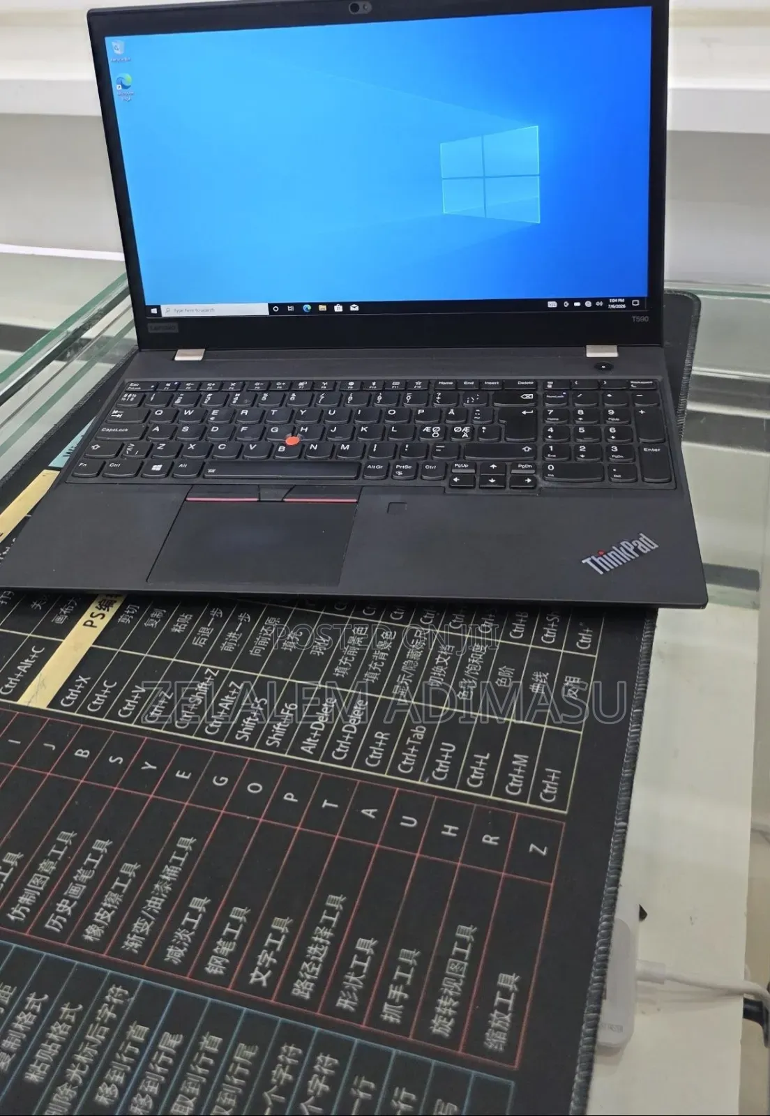 New Laptop Lenovo ThinkPad T490s 16GB Intel Core i5 SSD 256GB