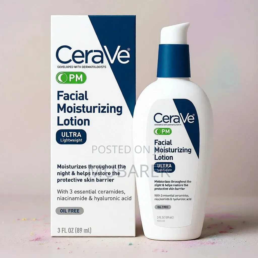 Dermatologist-Developed Cerave Pm Facial Moisturizing Lotion