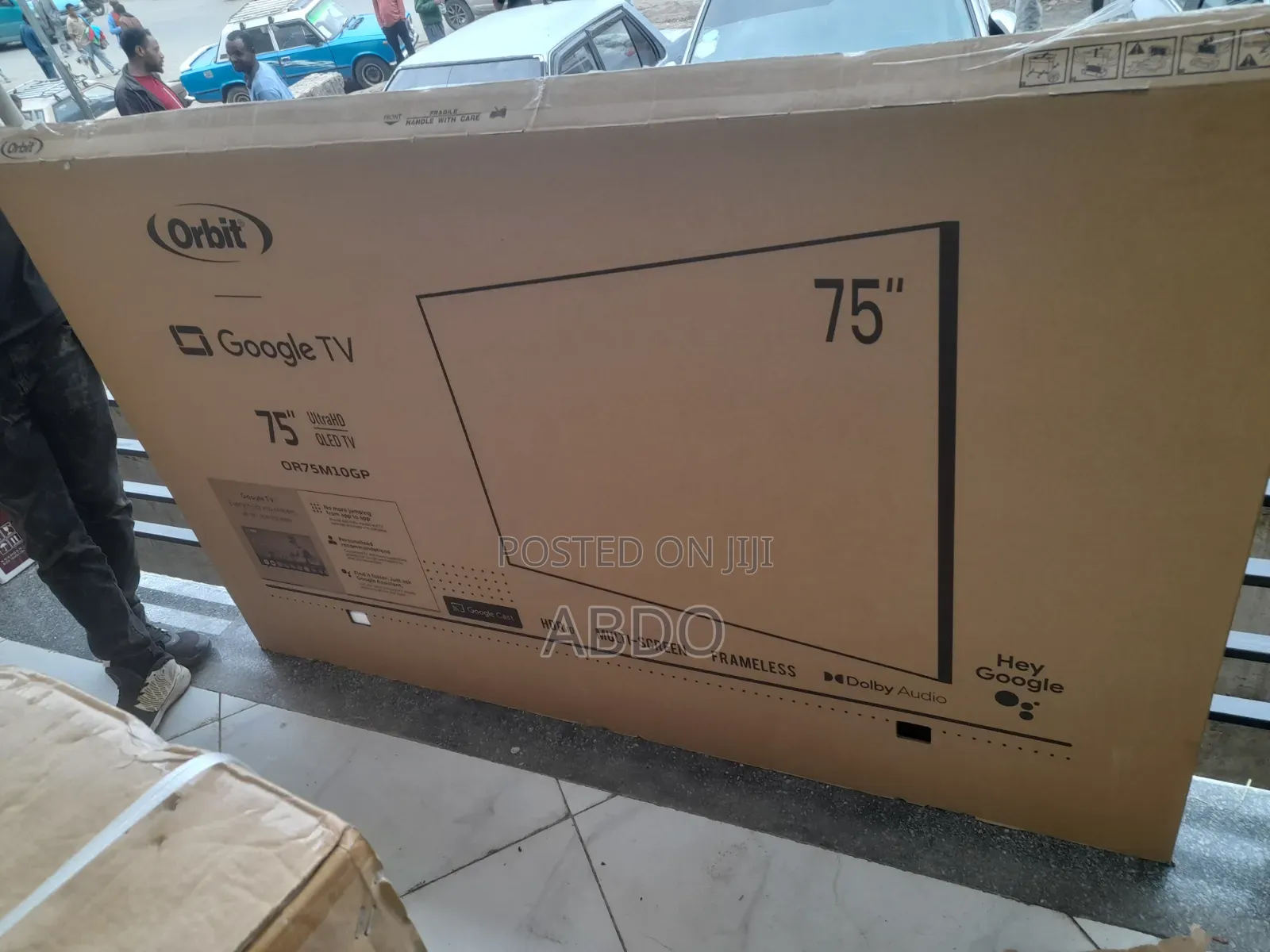 Orbit Smart Googel Tv 75 Inch Andraid Framless Adis 2026 Quality Tv