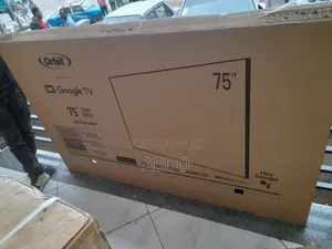 Orbit Smart Googel Tv 75 Inch Andraid Framless Adis 2026 Quality Tv