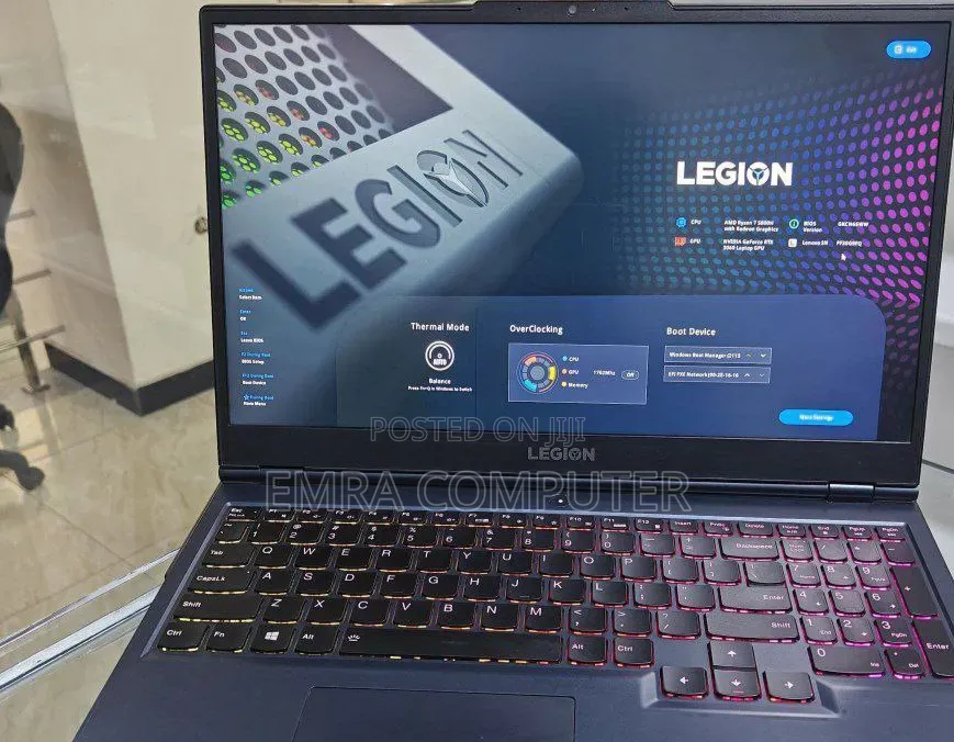 New Laptop Lenovo Legion 5 16GB AMD Ryzen 7 SSD 1T