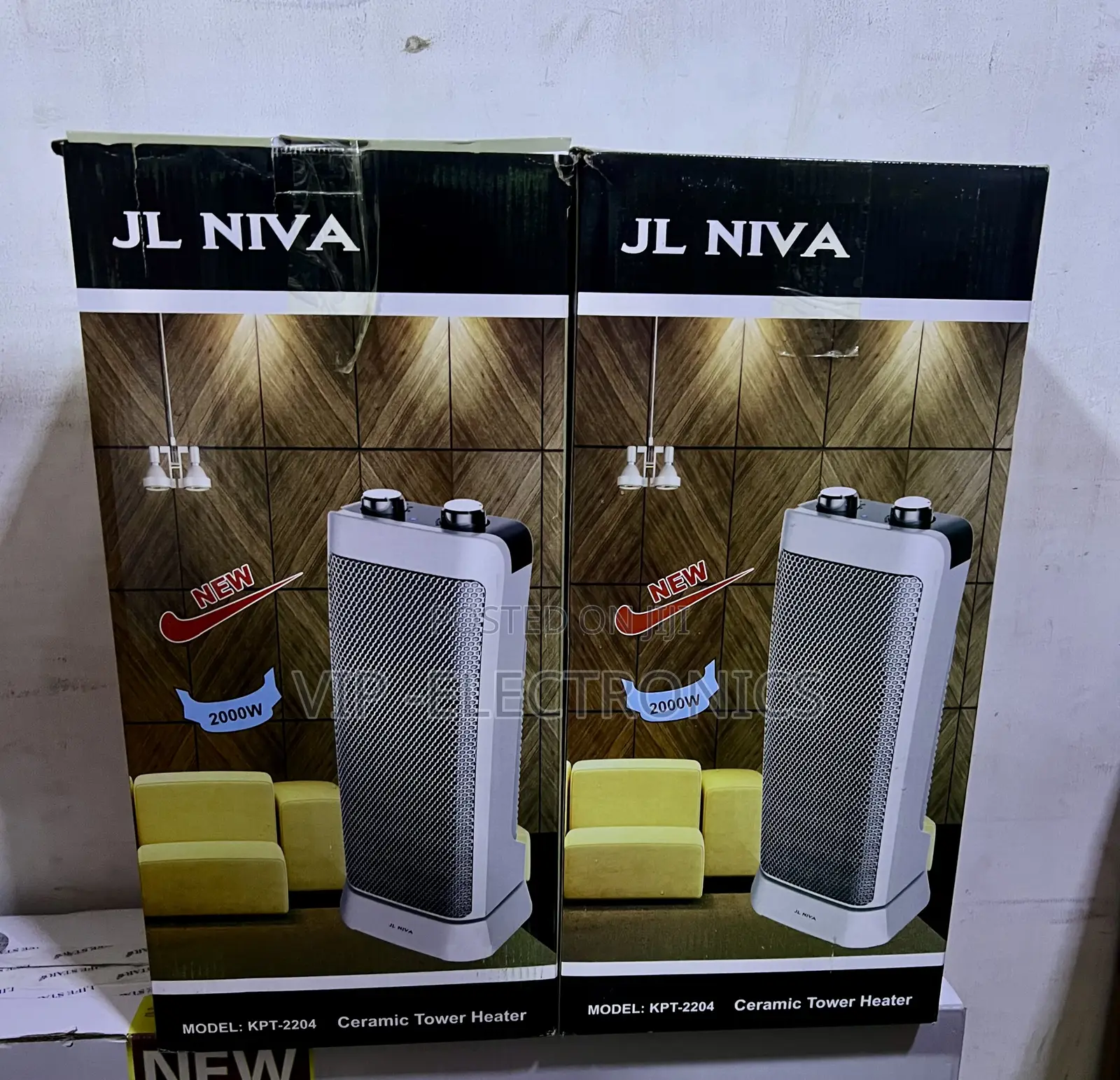 Jl Niva Ceramic Tower Heater Powerful 2000w