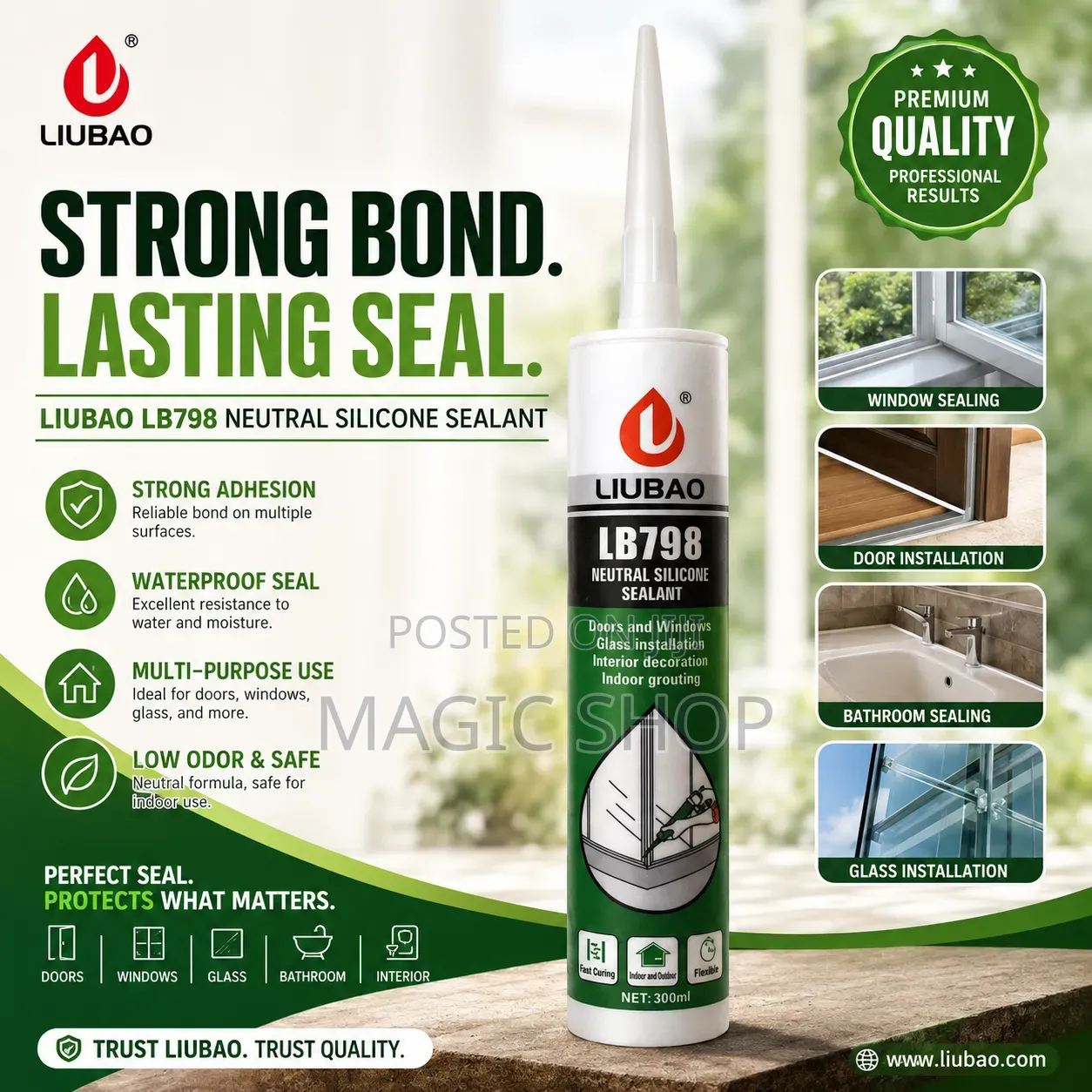 Luibao Neutral Silicone Sealant