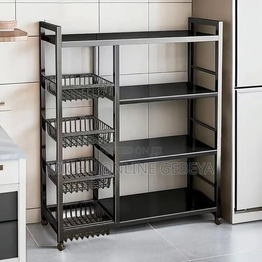 4 Layer Metal Storage Shelf/Free Delivery