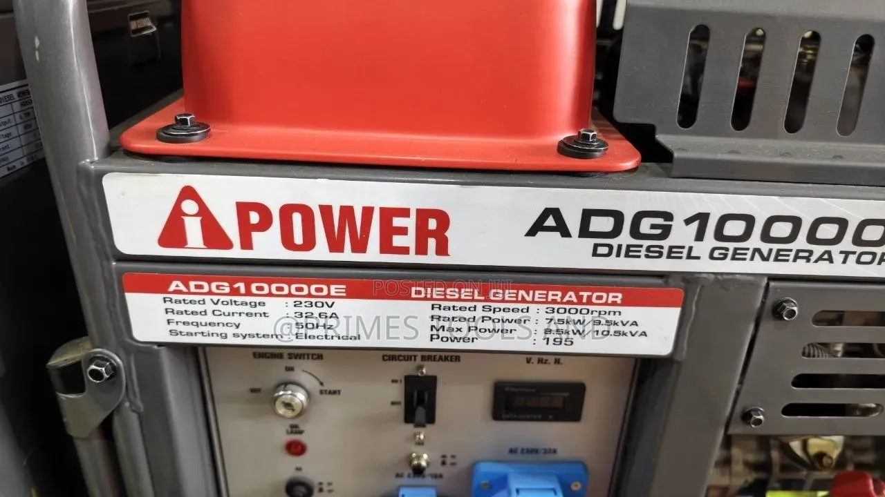 Ipower 8.5kw Generator – Powerful, Fuel-Efficient Reliable Generator