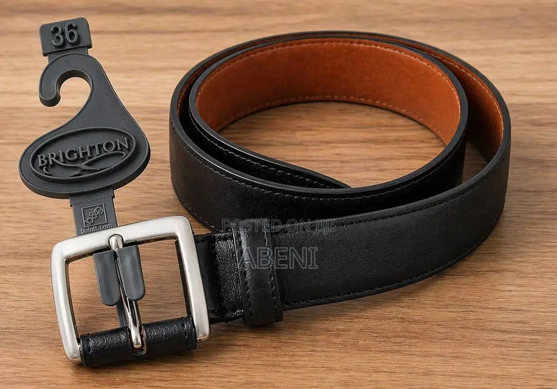 Original Brighton Genuine Leather Belt – Imported From Usa