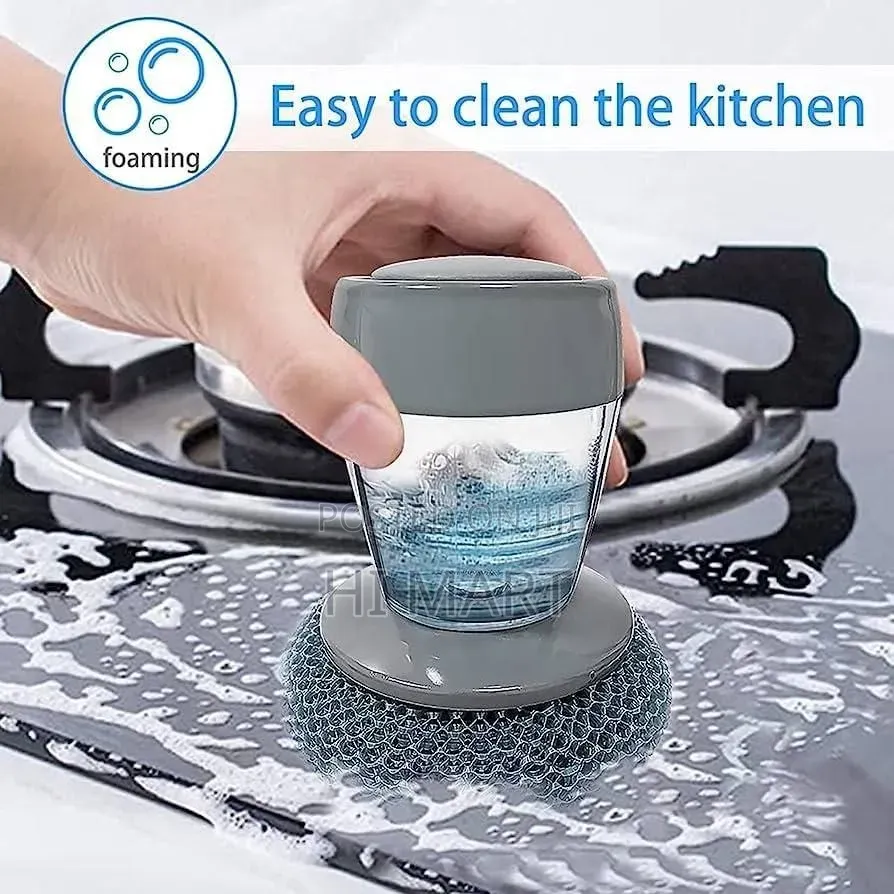 Liquid Adding Pot Washing Brush