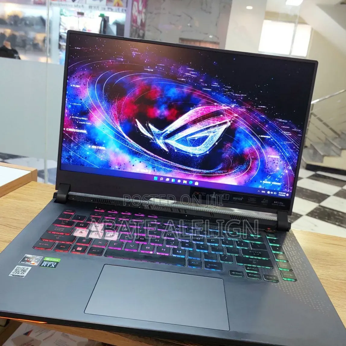 New Laptop Asus ROG Strix G16 G614 16GB AMD Ryzen 9 SSD 1T