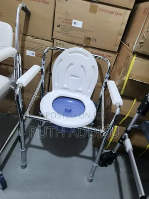Foldable Commode Chair, Similar to a Carex 3-in-1 a Stainless Steel