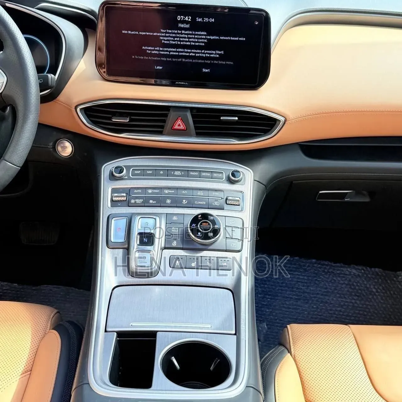 New Hyundai Santa Fe Hybrid 2023 Gray