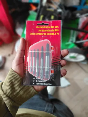 5-piece Screw Extractor Set 3mm - 19mm