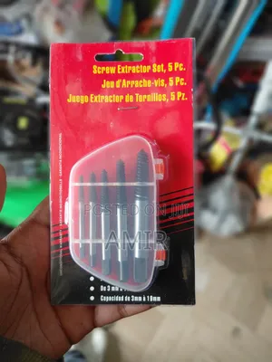5-piece Screw Extractor Set 3mm - 19mm