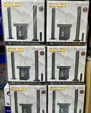 Goldy Multimedia Speaker System 3.1ch (Model: Gd-6574ht)