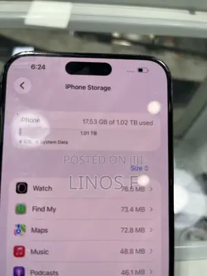 Apple iPhone 15 Pro Max 1 TB Black