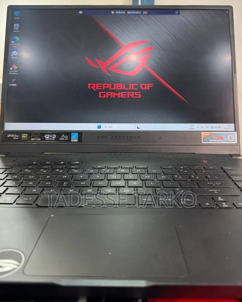 New Laptop Asus ROG Zephyrus G15 16GB AMD Ryzen 9 SSD 512GB